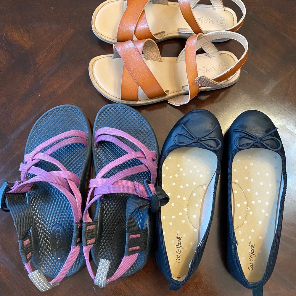 Size 13 little girl Shoe bundle